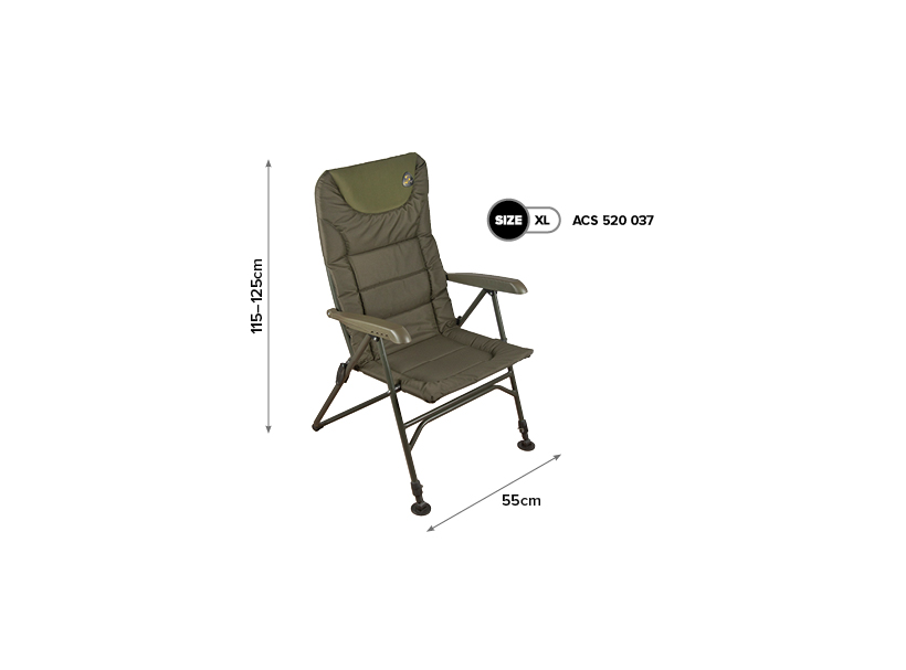 Carp Spirit Blax Relax XL Chair | Lonis